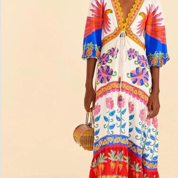 SOLD 🛑 ❌Farm Rio  dresses size medium new with tags - Picture 8 of 16